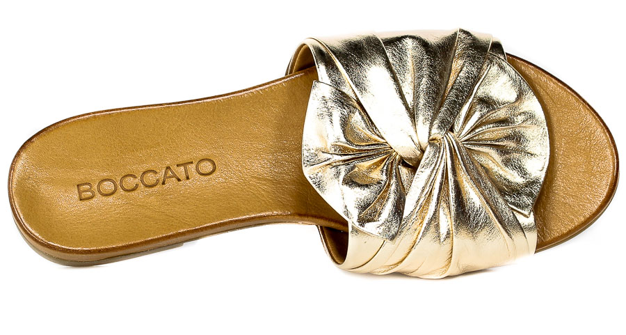 Klapki Boccato 02 0273 Metalic Gold