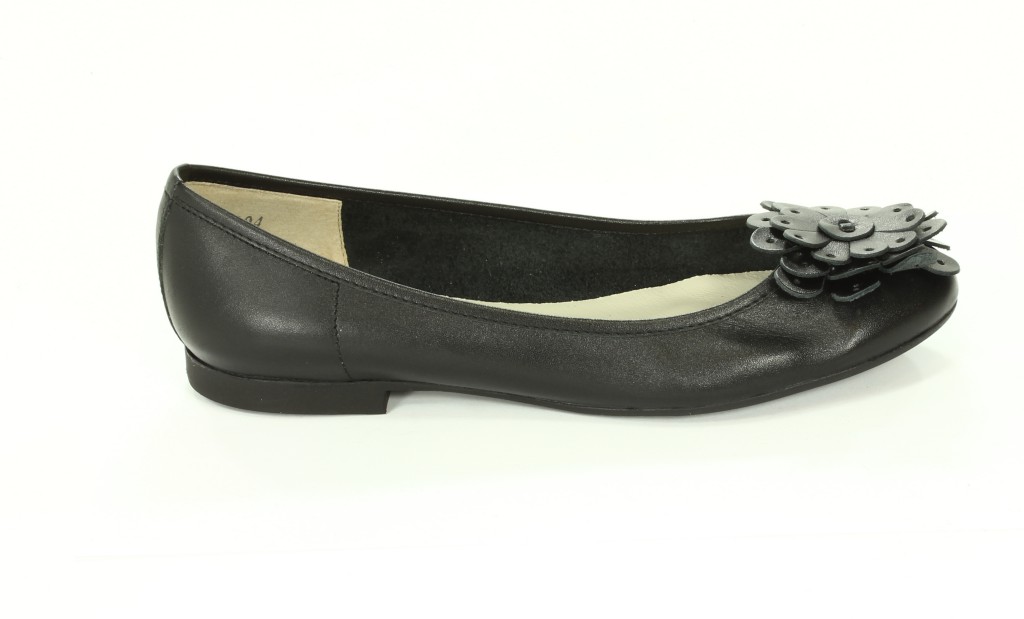 Nessi Baleriny Damskie Czarny 30502