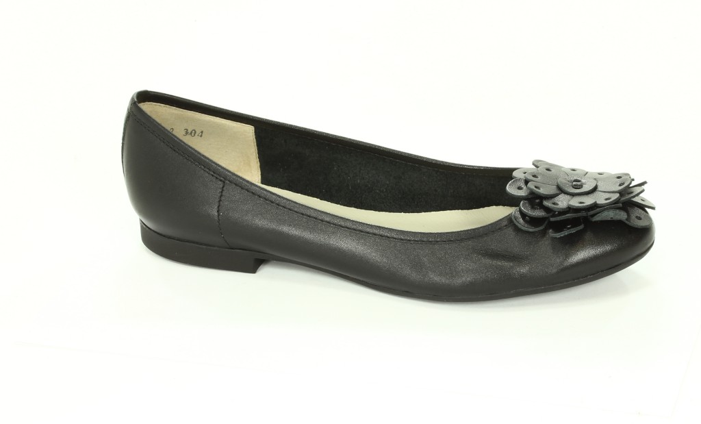Nessi Baleriny Damskie Czarny 30502