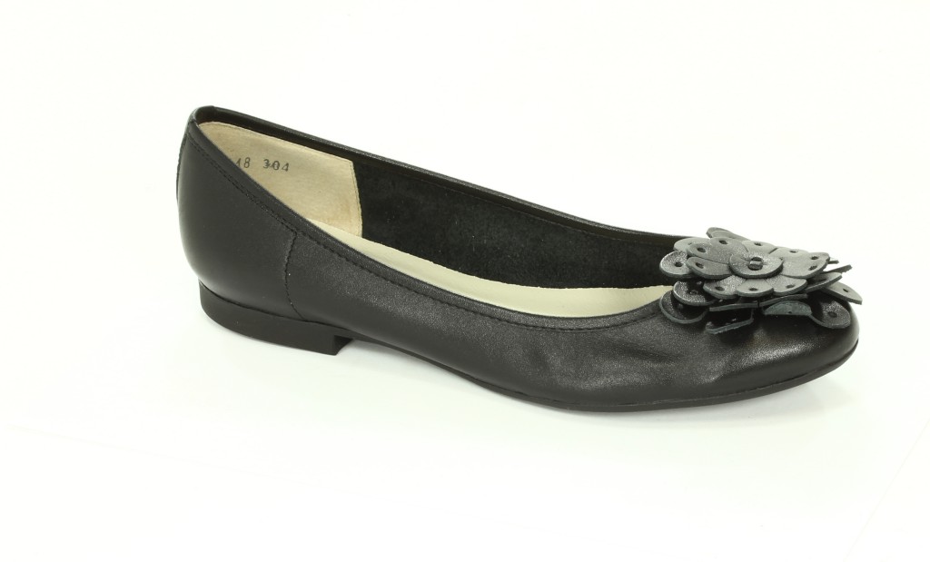 Nessi Baleriny Damskie Czarny 30502