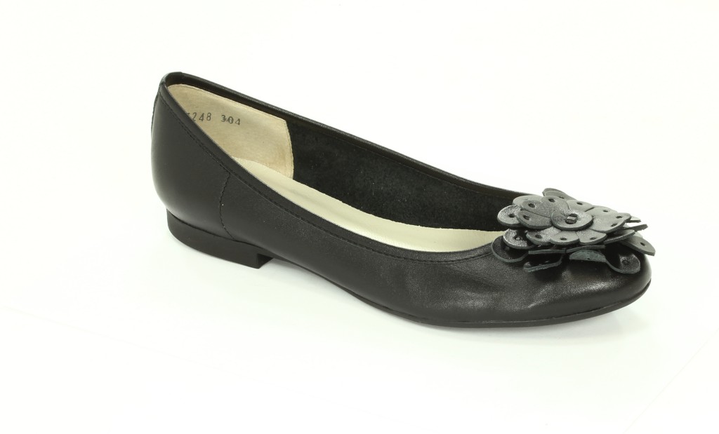 Nessi Baleriny Damskie Czarny 30502