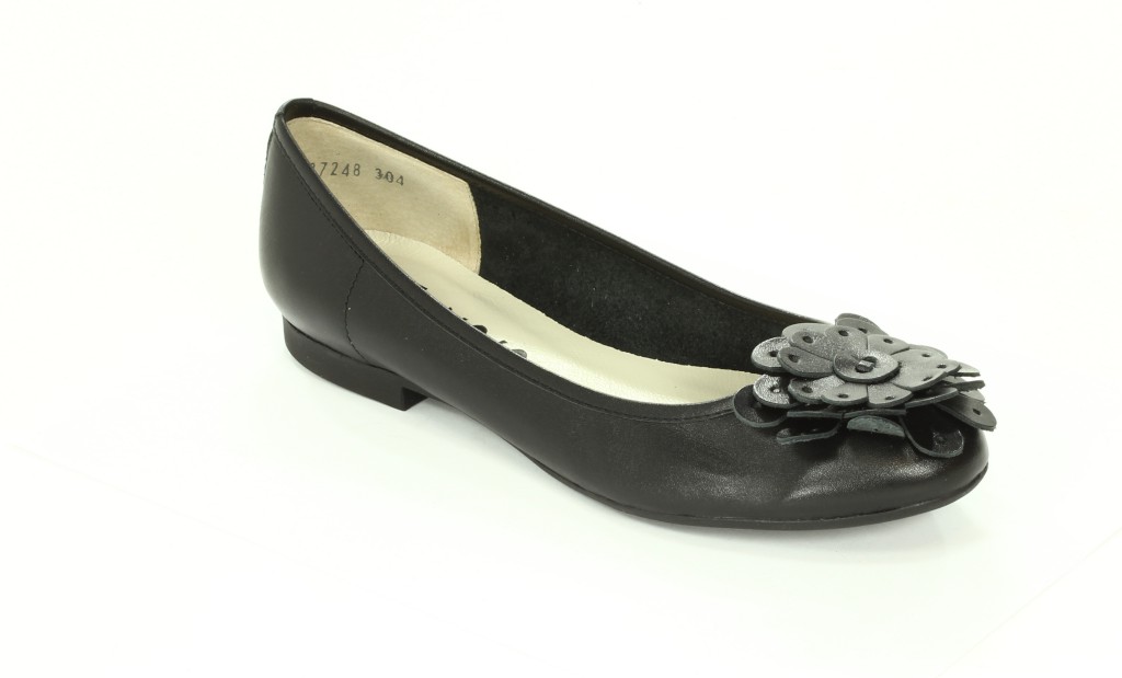 Nessi Baleriny Damskie Czarny 30502