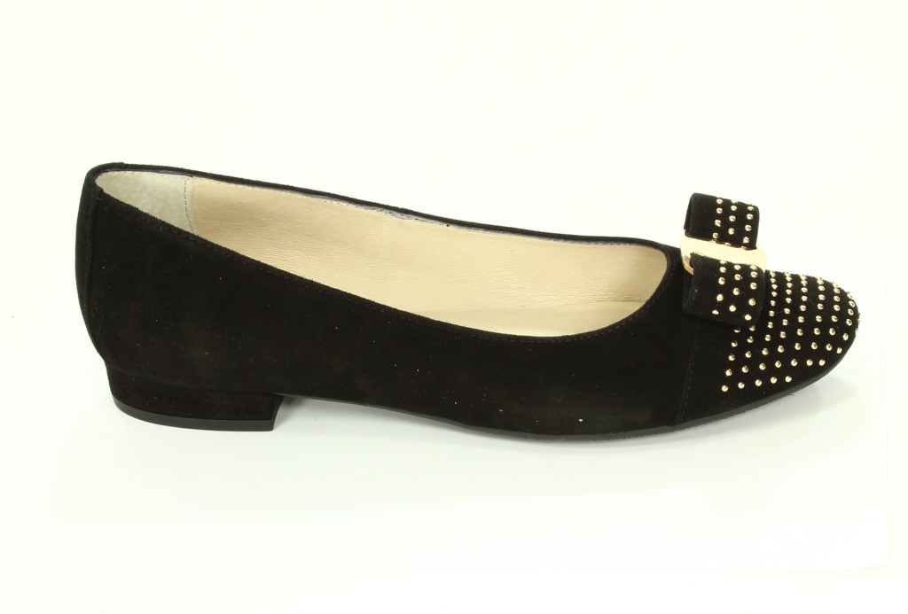 Deni Baleriny Damskie Czarny 2304