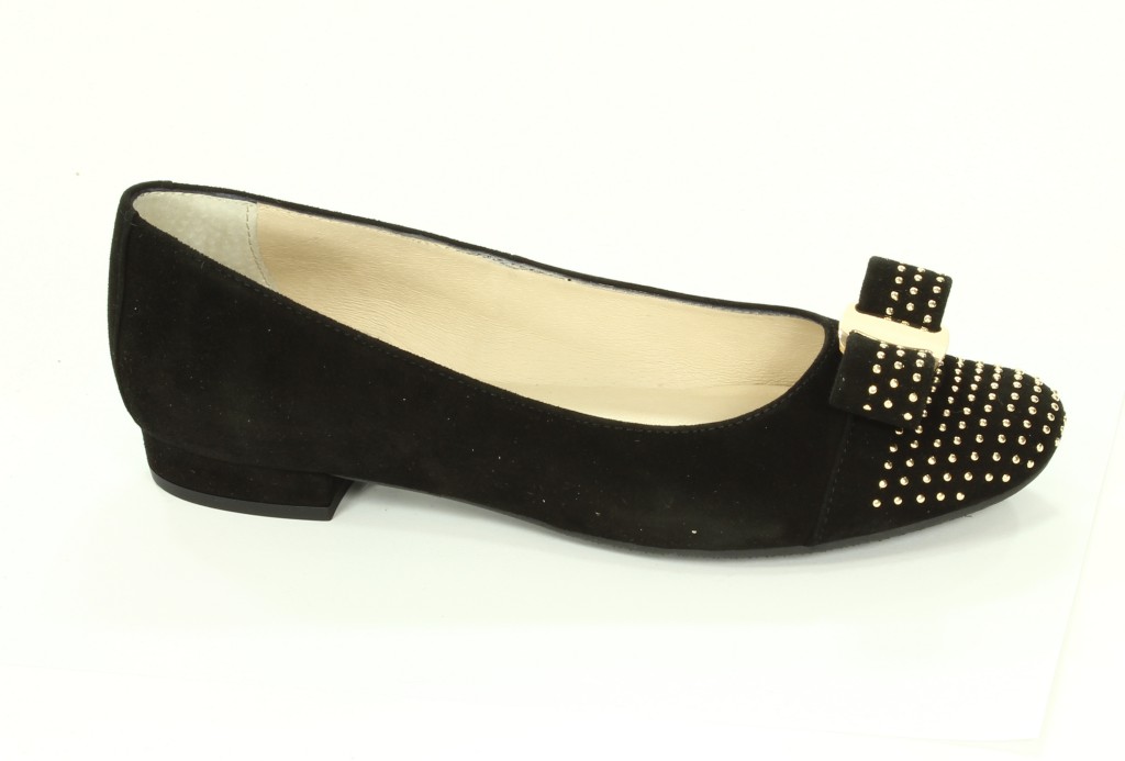 Deni Baleriny Damskie Czarny 2304