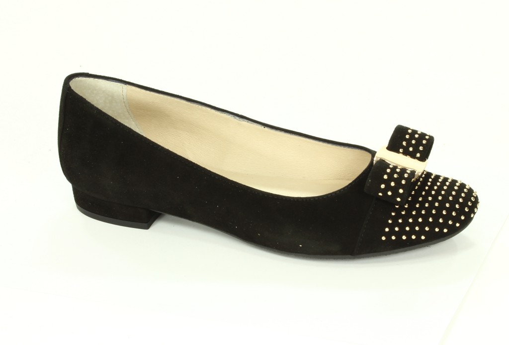 Deni Baleriny Damskie Czarny 2304