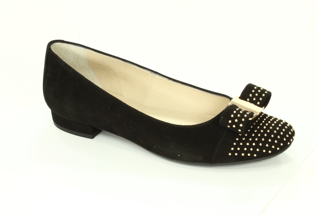 Deni Baleriny Damskie Czarny 2304
