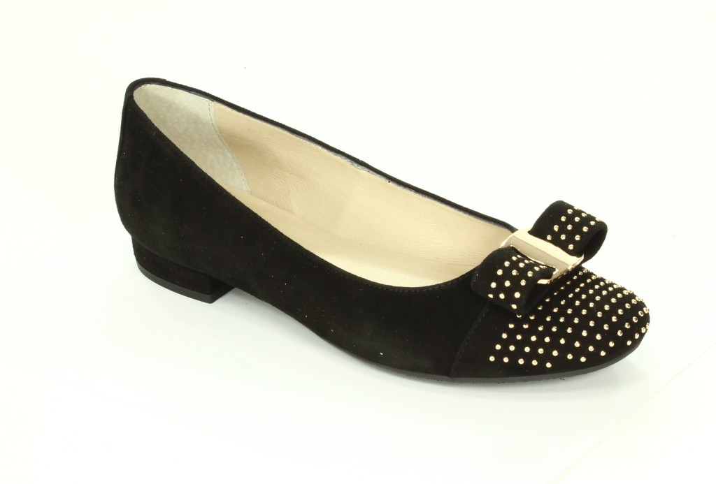Deni Baleriny Damskie Czarny 2304