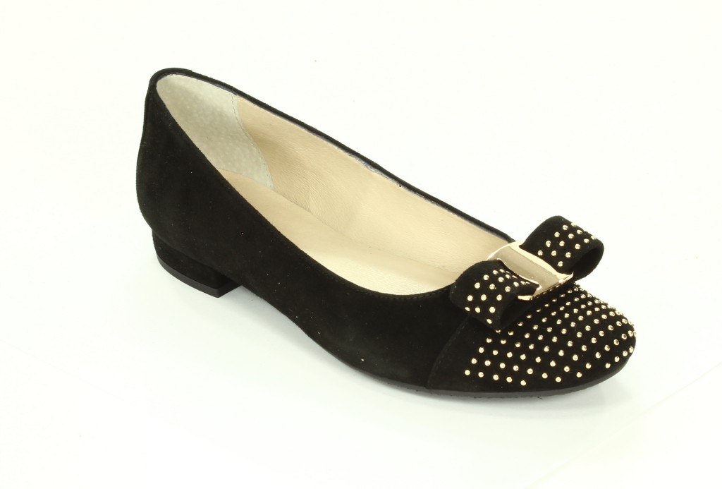 Deni Baleriny Damskie Czarny 2304