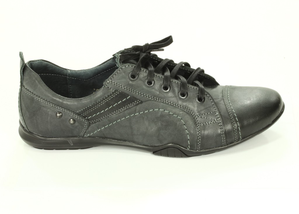 Abis Buty Sportowe Męskie Grafit 1811