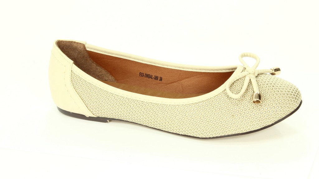 Evento Baleriny Damskie Light Gold E03-3WBAL-389