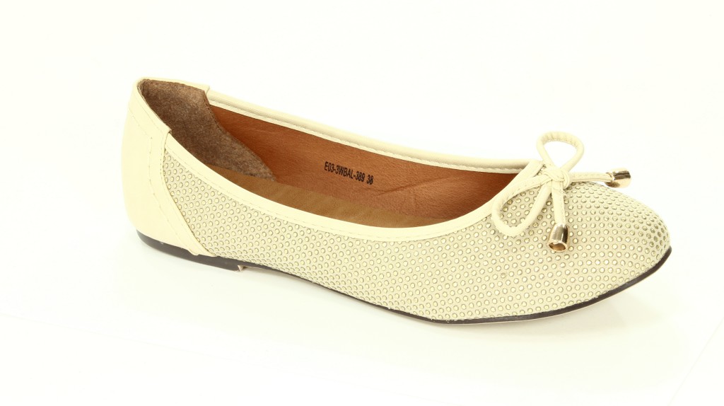 Evento Baleriny Damskie Light Gold E03-3WBAL-389
