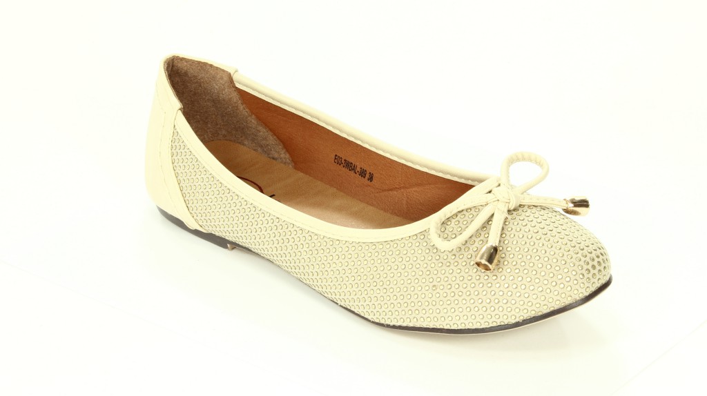 Evento Baleriny Damskie Light Gold E03-3WBAL-389