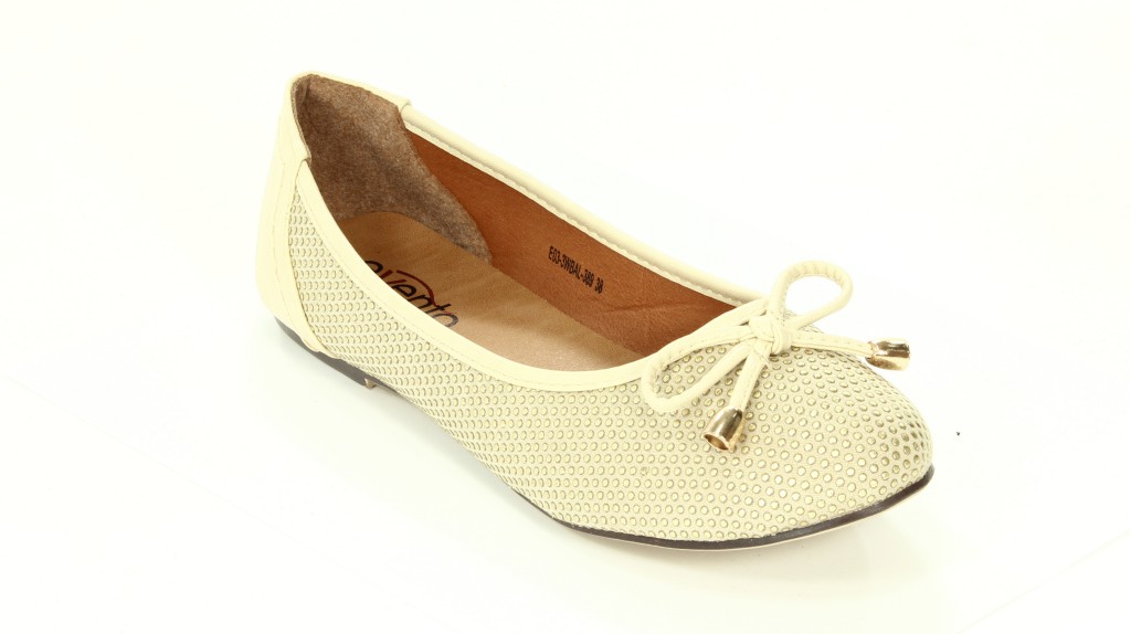 Evento Baleriny Damskie Light Gold E03-3WBAL-389
