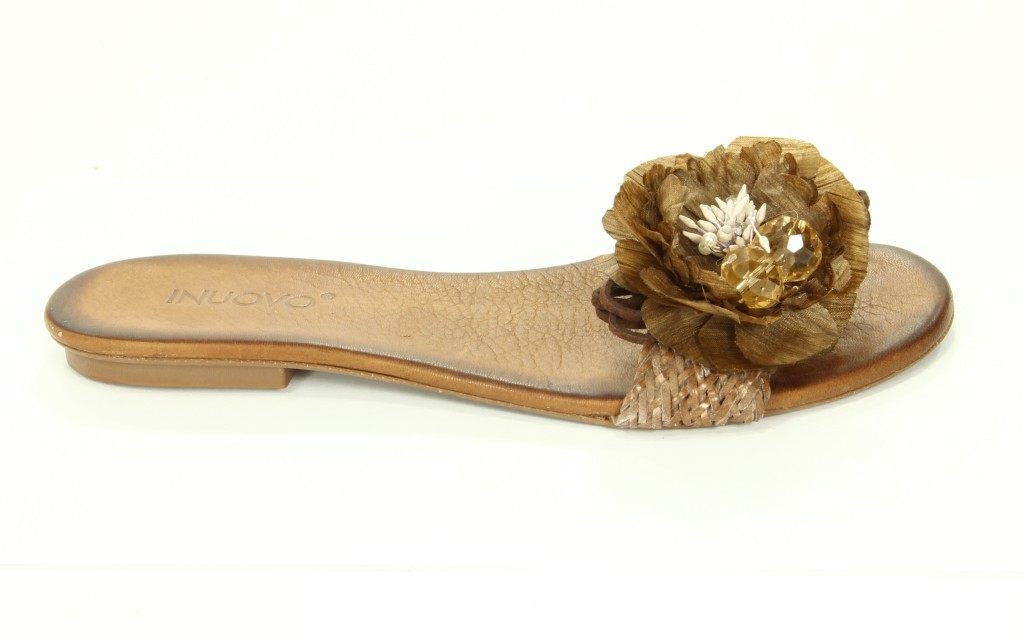 Inuovo Klapki Damskie Brown K240