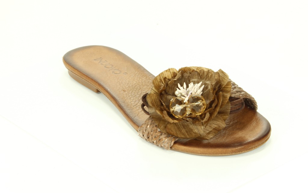 Inuovo Klapki Damskie Brown K240