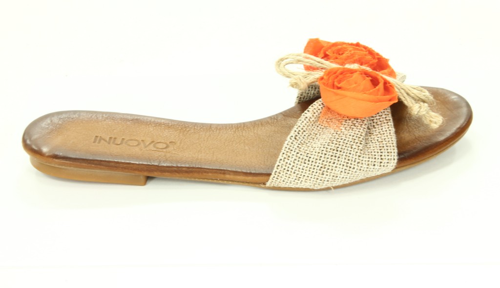 Inuovo Klapki Damskie Orange TNC 219
