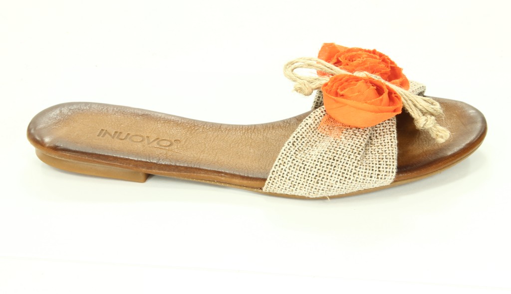 Inuovo Klapki Damskie Orange TNC 219