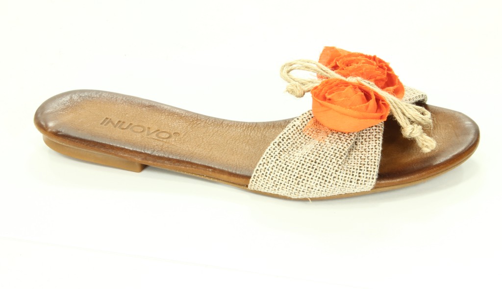 Inuovo Klapki Damskie Orange TNC 219