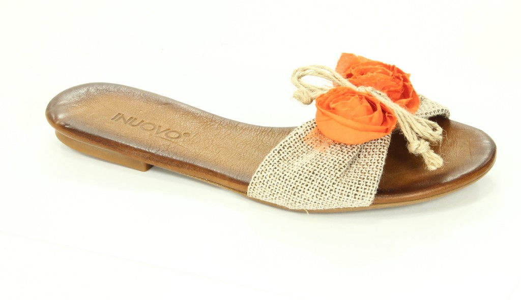 Inuovo Klapki Damskie Orange TNC 219
