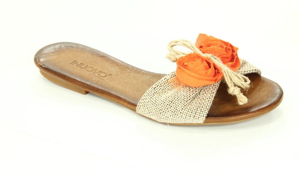Inuovo Klapki Damskie Orange TNC 219