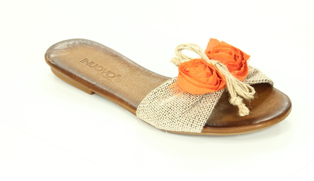 Inuovo Klapki Damskie Orange TNC 219