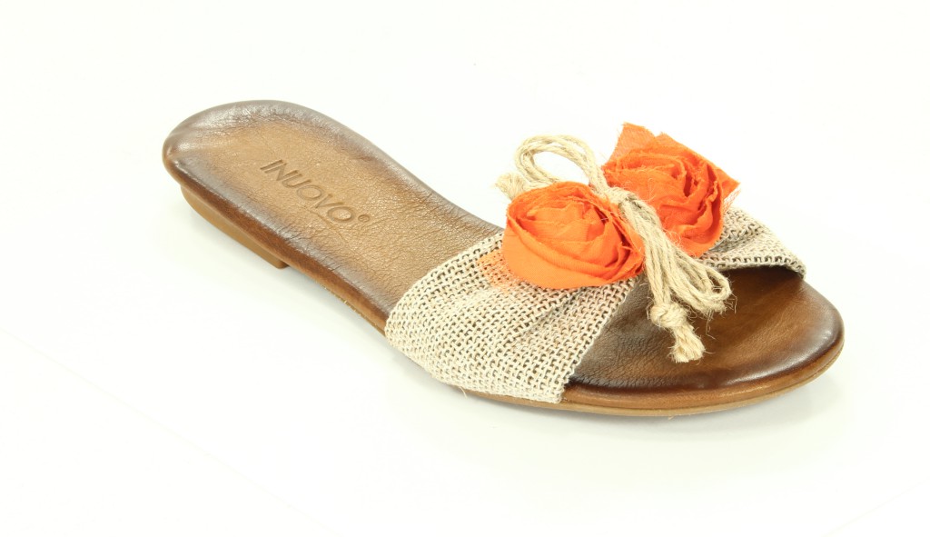 Inuovo Klapki Damskie Orange TNC 219