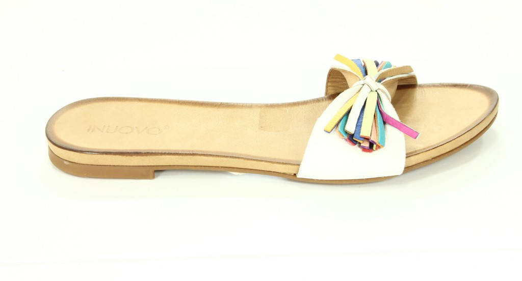 Inuovo Klapki Damskie 346 White 413-2 Terlik