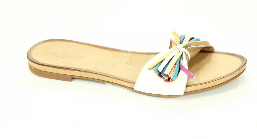 Inuovo Klapki Damskie 346 White 413-2 Terlik