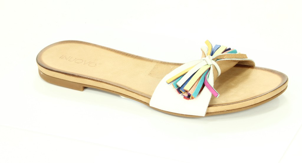 Inuovo Klapki Damskie 346 White 413-2 Terlik
