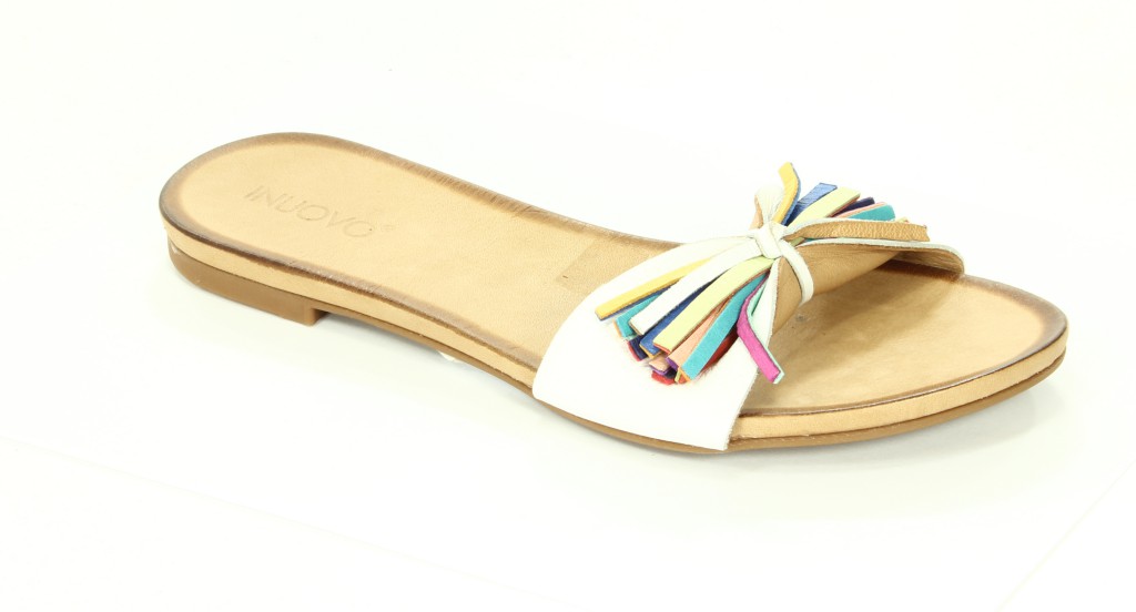 Inuovo Klapki Damskie 346 White 413-2 Terlik