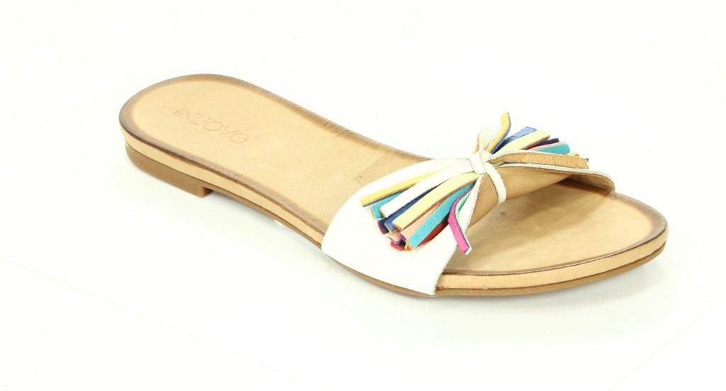Inuovo Klapki Damskie 346 White 413-2 Terlik