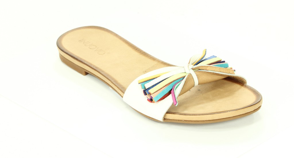 Inuovo Klapki Damskie 346 White 413-2 Terlik