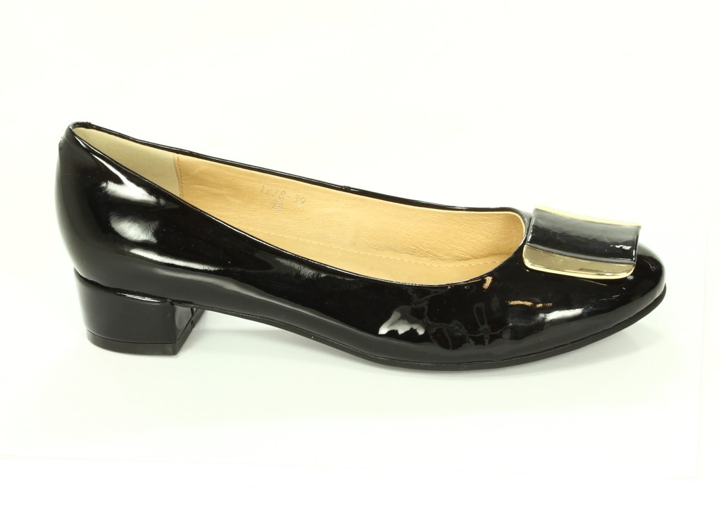 Bayla Czółenka Damskie Beige Sheep Gold 1070-79