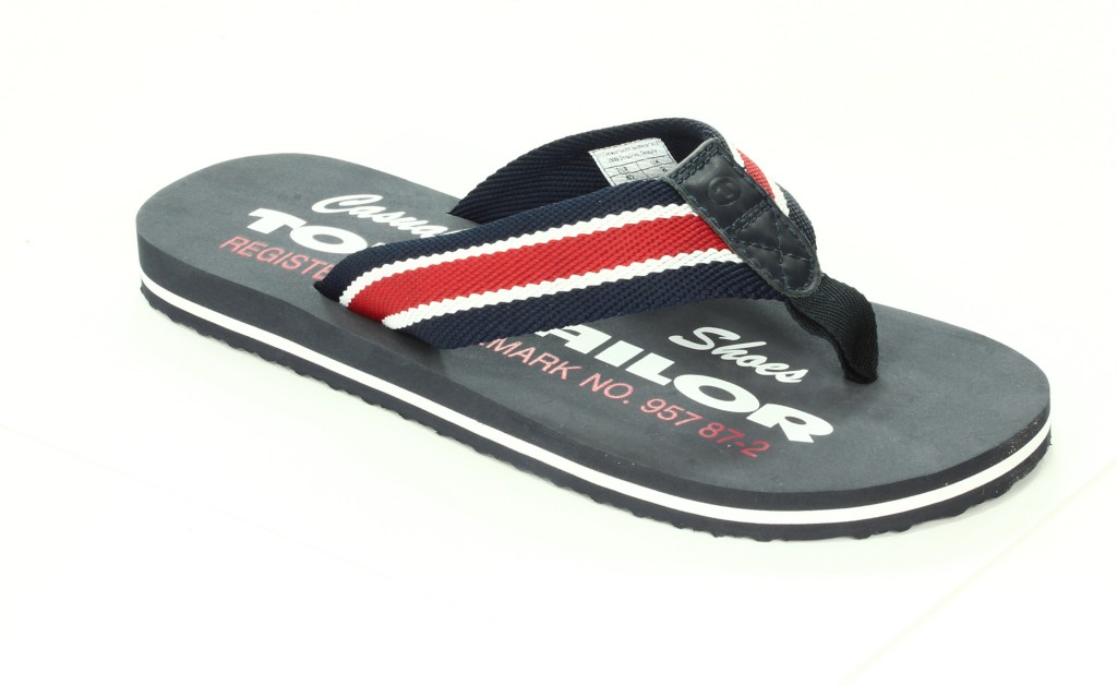 Tom Tailor Klapki Męskie DK Blue 0629990 981 094