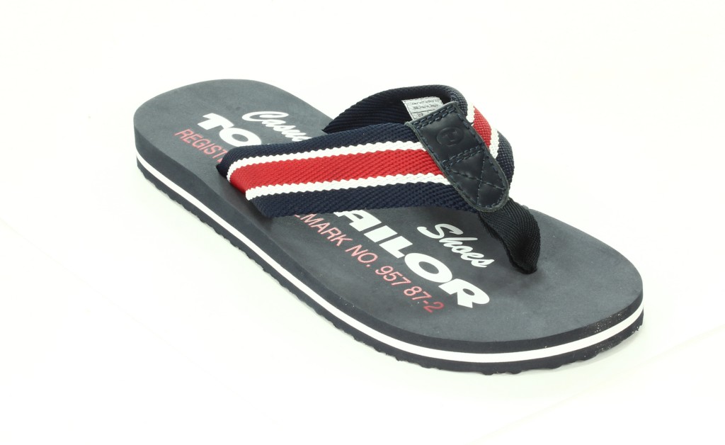 Tom Tailor Klapki Męskie DK Blue 0629990 981 094