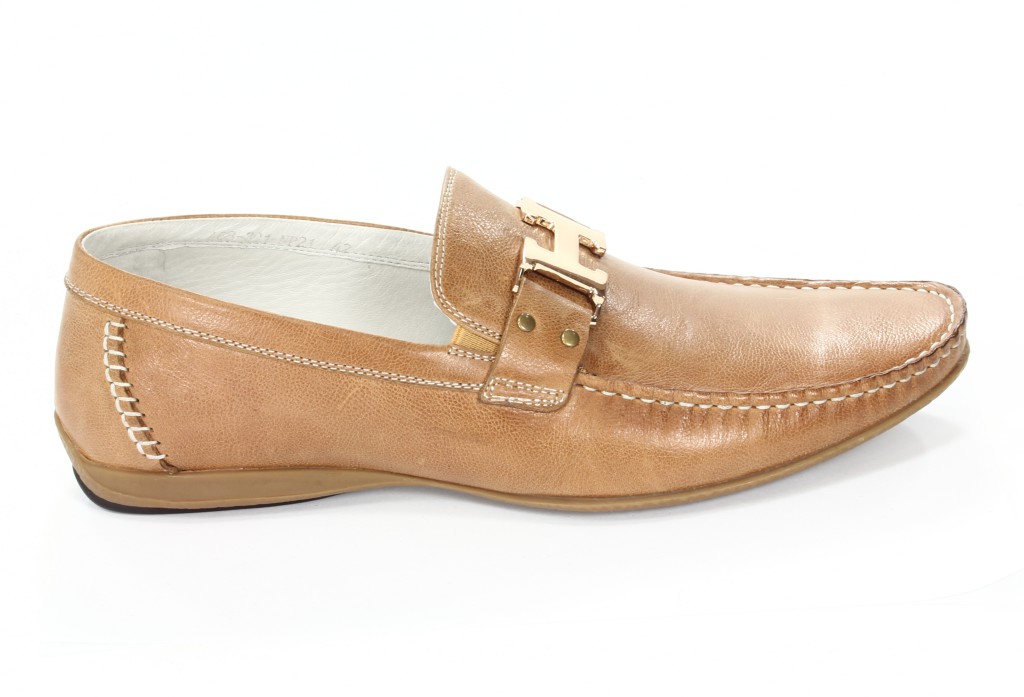 Brooman Półbuty Męskie Beige A68-301-NP21