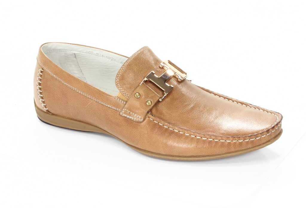 Brooman Półbuty Męskie Beige A68-301-NP21