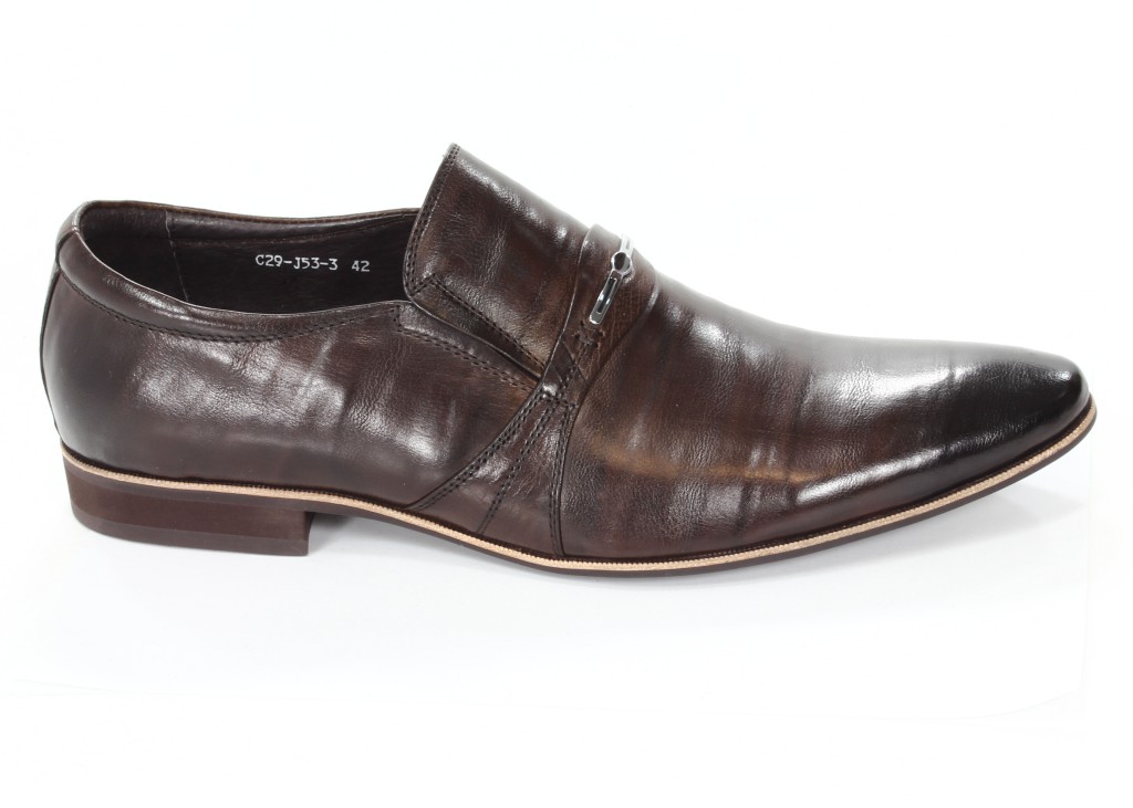 Brooman Półbuty Męskie Brown C29-J53-3