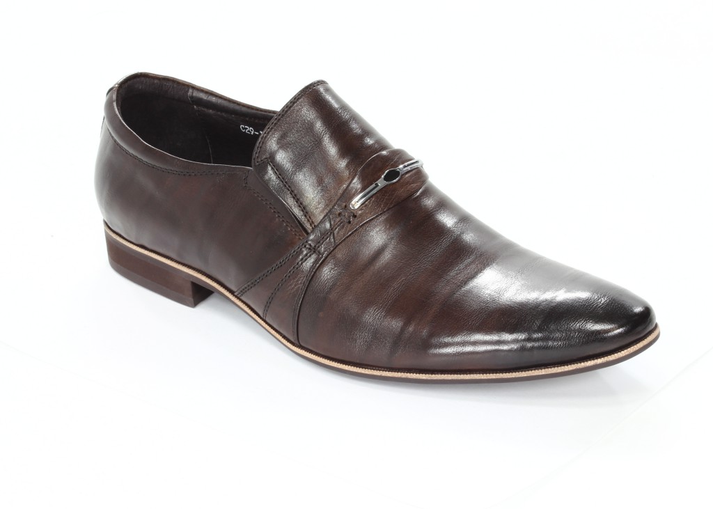 Brooman Półbuty Męskie Brown C29-J53-3