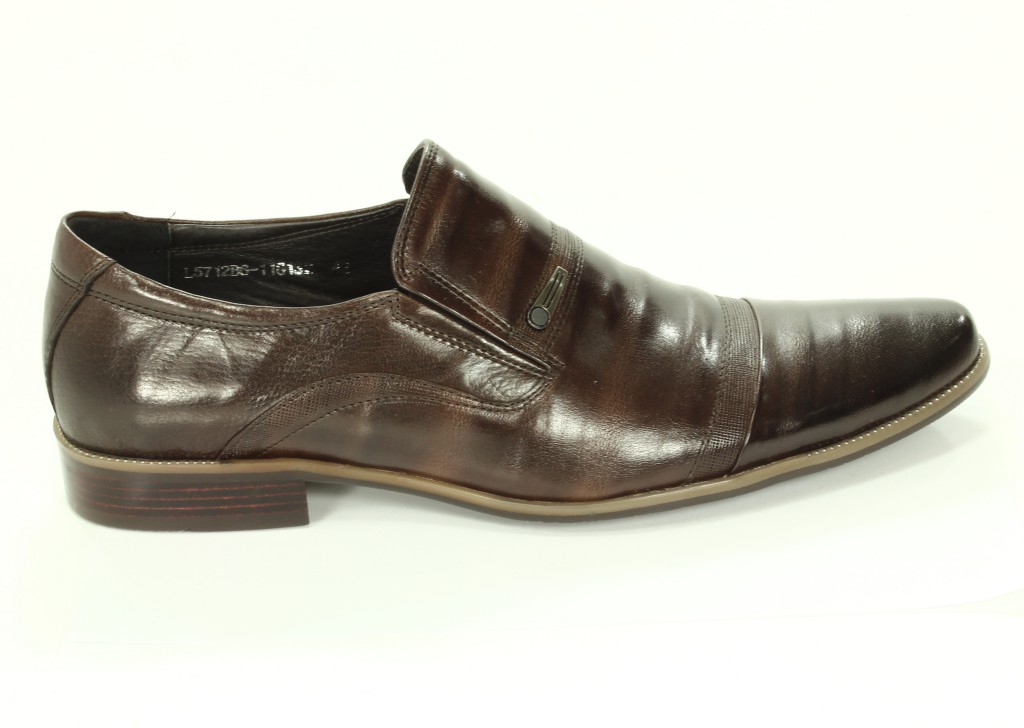 Brooman Półbuty Męskie Coffee L5712B6-11G132