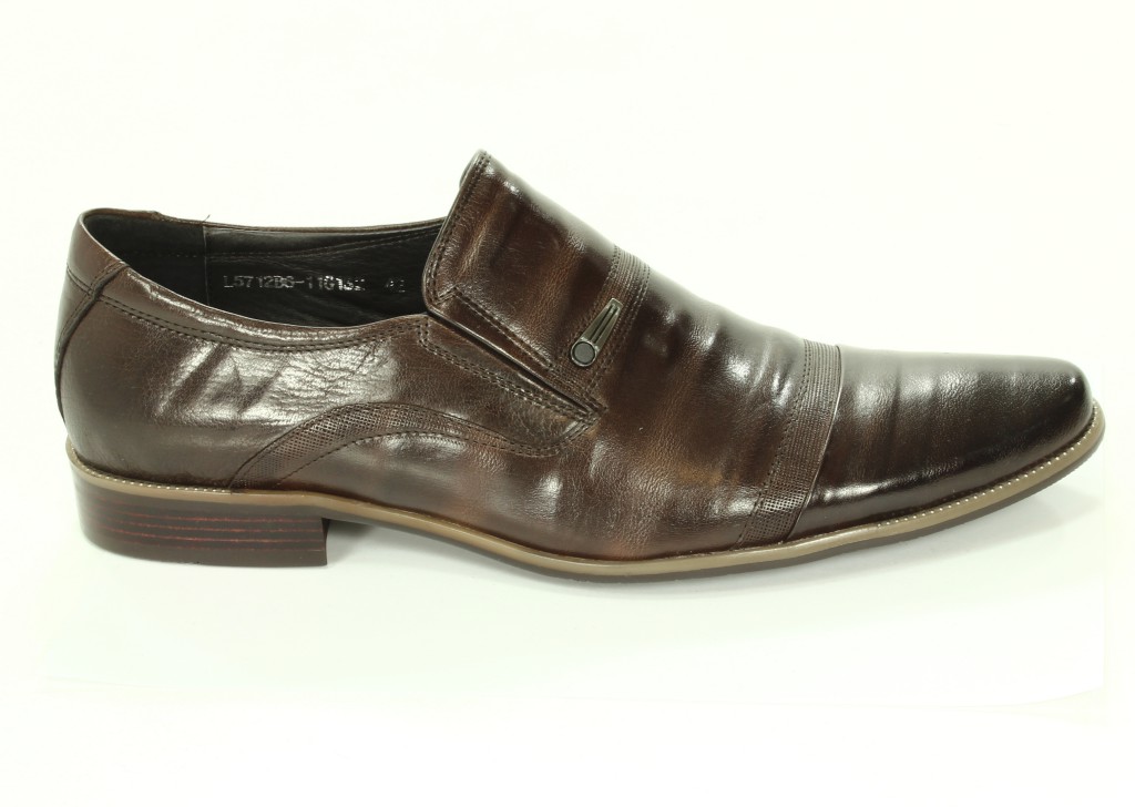 Brooman Półbuty Męskie Coffee L5712B6-11G132