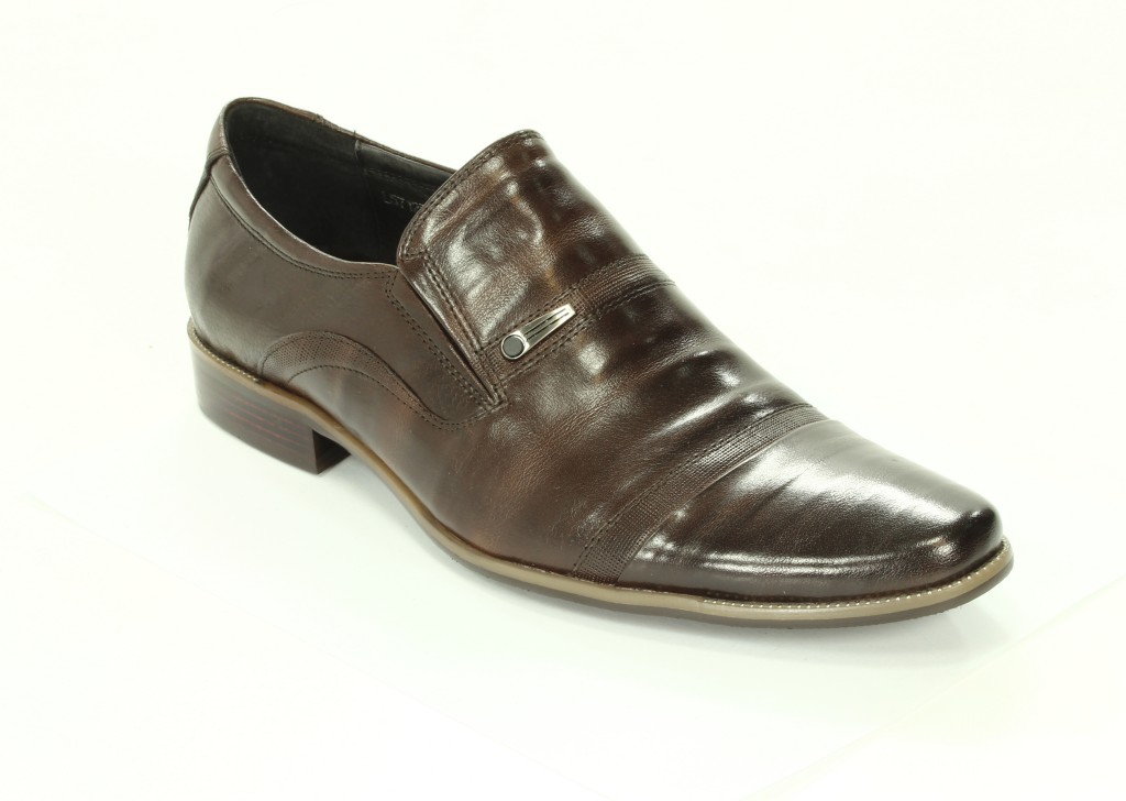 Brooman Półbuty Męskie Coffee L5712B6-11G132