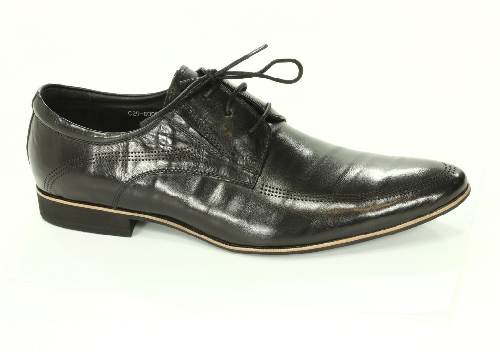 Brooman Półbuty Męskie Black C29-8009-2