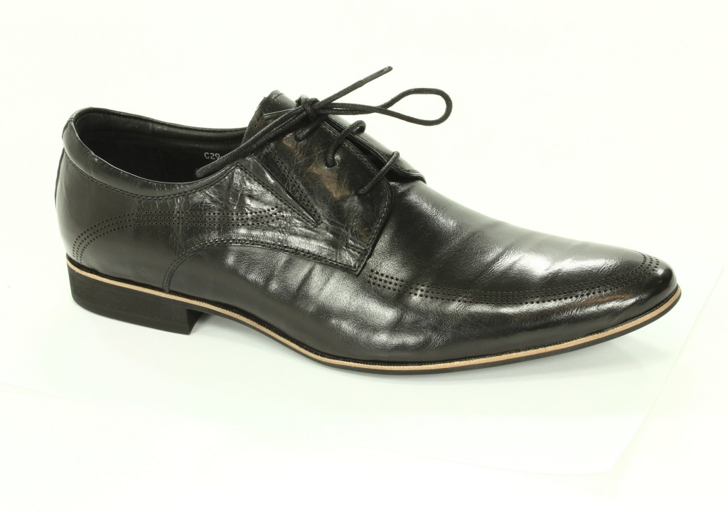 Brooman Półbuty Męskie Black C29-8009-2