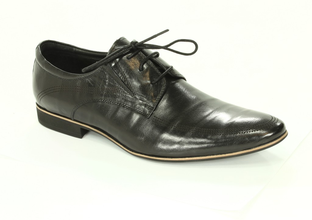 Brooman Półbuty Męskie Black C29-8009-2