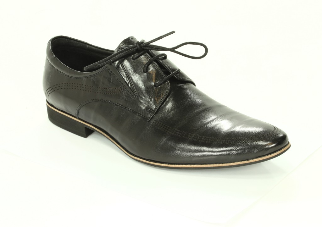 Brooman Półbuty Męskie Black C29-8009-2