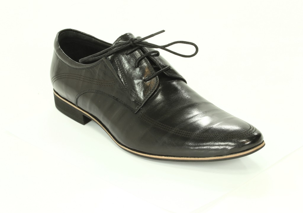 Brooman Półbuty Męskie Black C29-8009-2