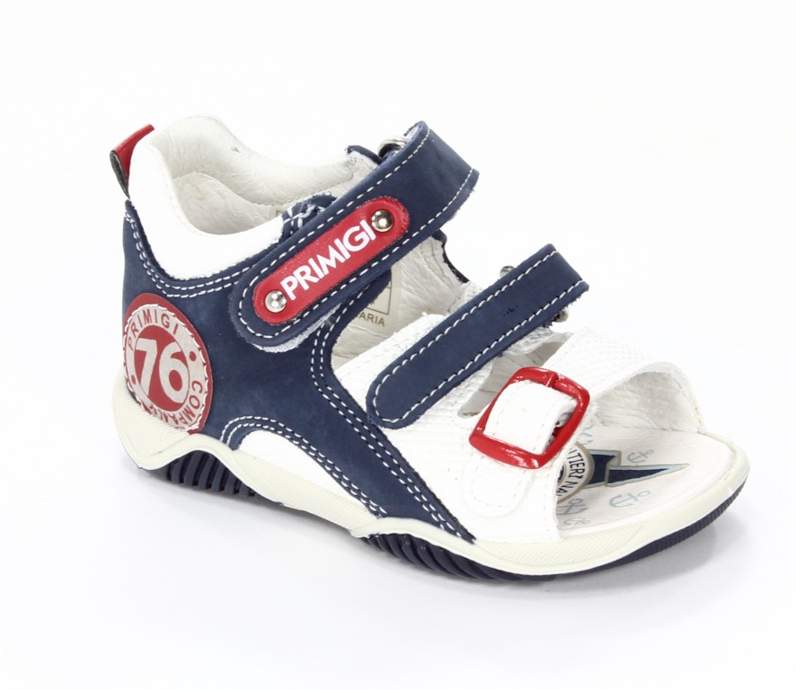 Primigi Sandały Dziecięce Nabuk/Si.Nappa/Azzur  69765-00 Pole