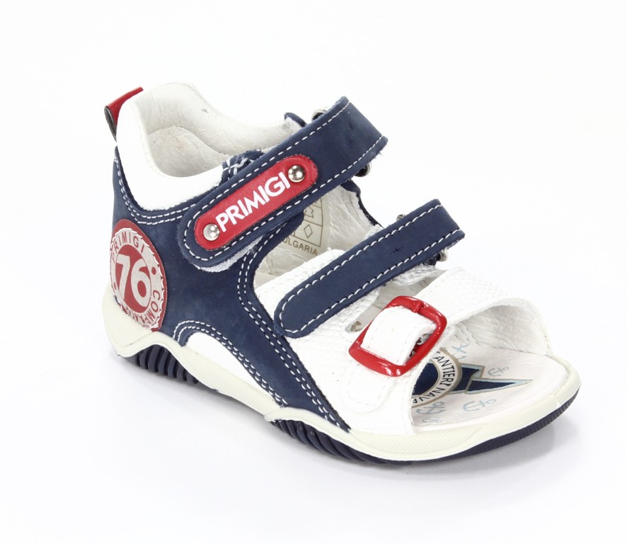 Primigi Sandały Dziecięce Nabuk/Si.Nappa/Azzur  69765-00 Pole
