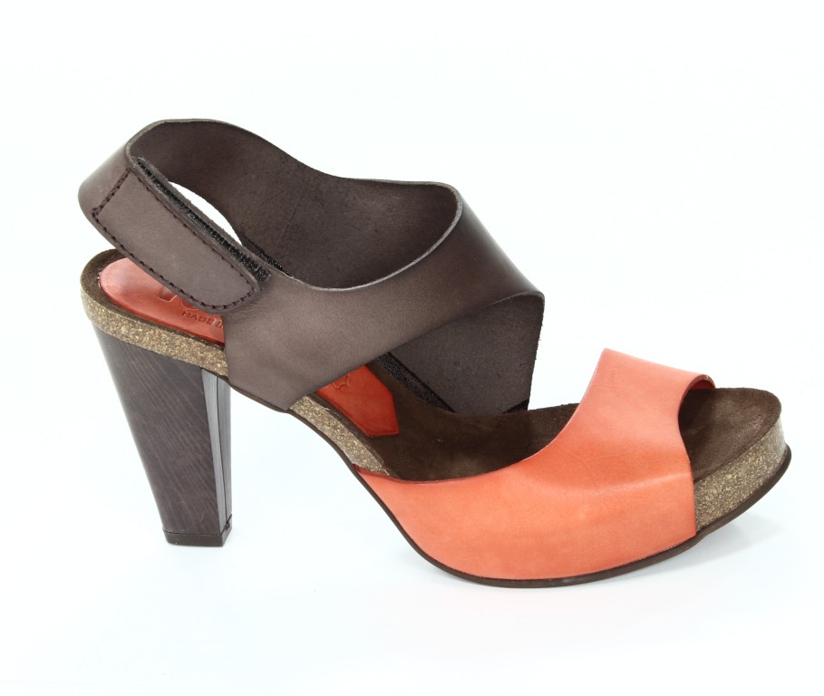 Verano Sandały Damskie Moka Naranja 60-2870
